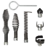 thumbnail of vidaXL Leidingreinigingsmachine 250 W 15 m x 16 mm 4,5 m x 9,5 mm