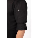 thumbnail of Chef Works® HARTFORD Kochjacke der Essential & Urban Collection - COOL VENT™, Reißverschluß, Schwarz Gr. 4XL