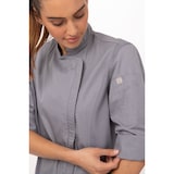 thumbnail of Chef Works® HARTFORD Damenkochjacke der Essential Collection - COOL VENT BCWLZ005 Grau M