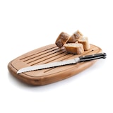 thumbnail of Lacor - 60491 - Tabla De Cortar Para Pan Oval Bambu 40x27x3 cm