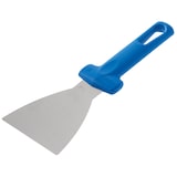 thumbnail of Gi-metal Ac-stp31 driehoekige spatel van roestvrij staal, 10x10 cm, flexibel