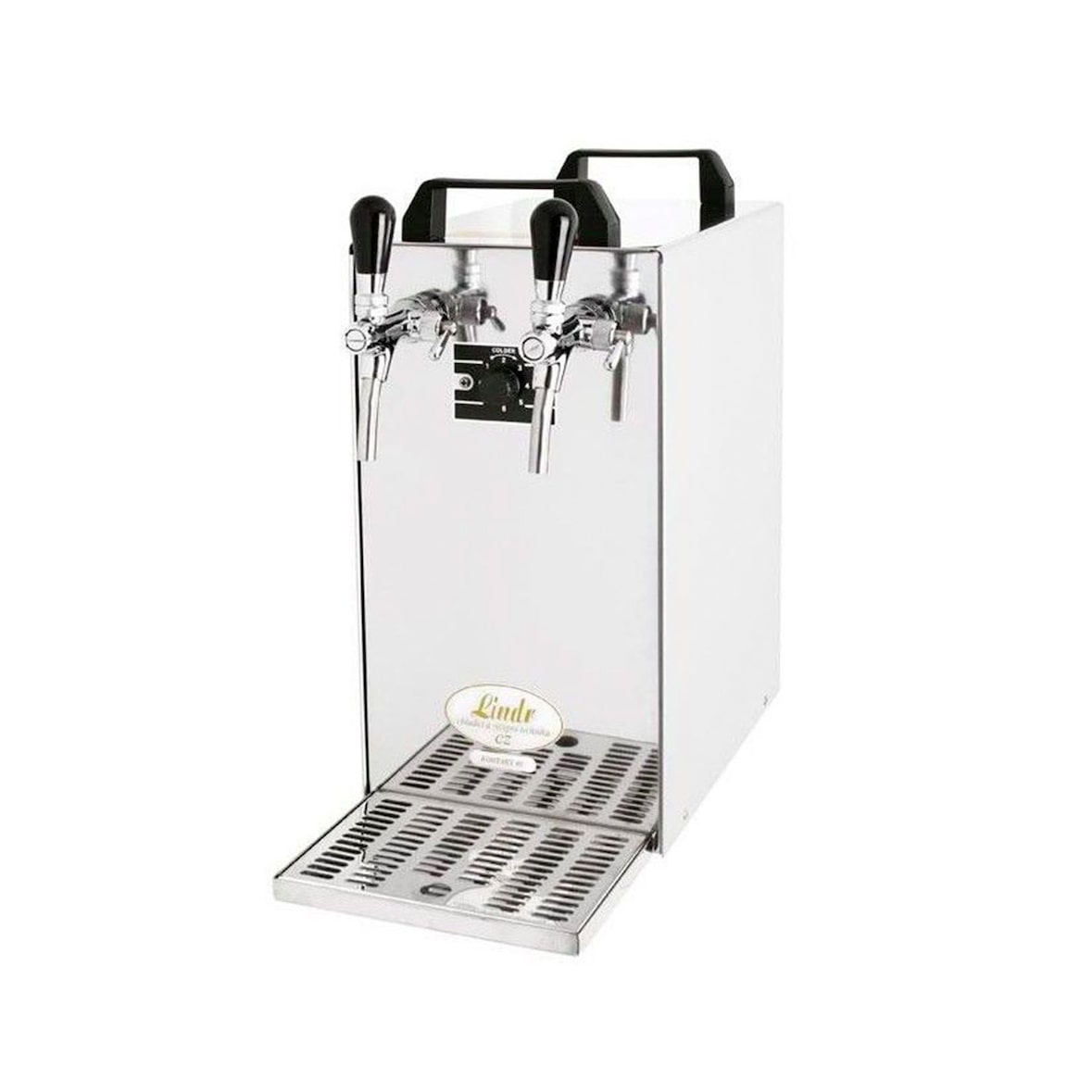 Zapfanlage - Kontakt 40 Bierzapfanlage 2-leitig Trockenkühler, Durchlaufkühler 50 Liter/h, Green Line