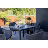 thumbnail of 2er Set Diningsessel Solana Rope - inkl. Kissen - dunkelgrau