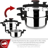 thumbnail of Olla Express Magefesa Astra Acero Inoxidable 4 L