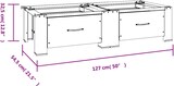 thumbnail of vidaXL Doppel-Untergestell für Waschmaschine und Trockner Weiß