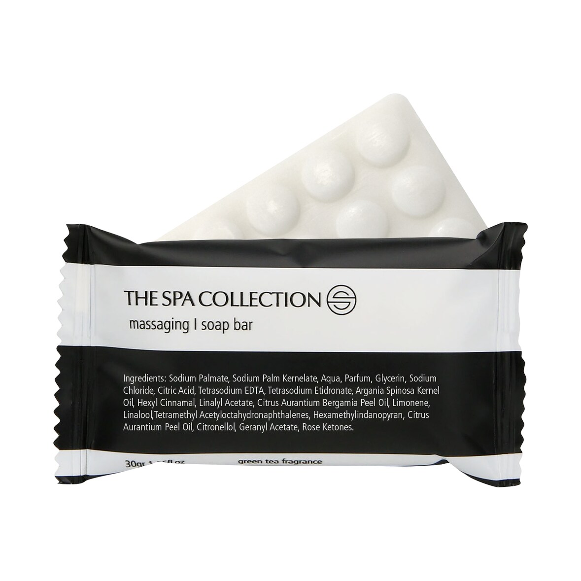 Seifenstück 30 gram - The Spa Collection Green Tea (Box mit 300 Stück)