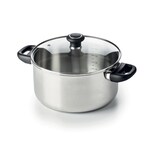 thumbnail of Faitout et couvercle Polo 1,5 l en inox -  150.00 cl Argent / Métallique Rond Acier Inoxydable (inox  Beka 14.00x14.00 cm