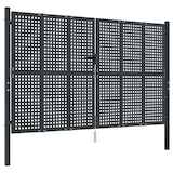 thumbnail of vidaXL Gartentor Anthrazit 300x175 cm Stahl