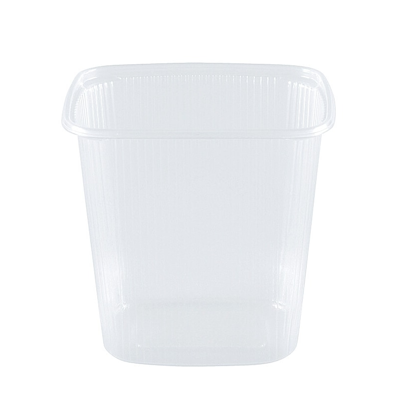 1000x Verpackungsbecher PP, transparent, 108x82mm, 500ml