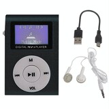 thumbnail of Lecteur MP3 Compact Écran Argent Autonomie Longue Pratique USB Plug Play Noir YONIS