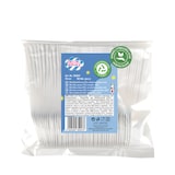 thumbnail of 500x BIO Kaffeelöffel aus CPLA wiederverwendbar weiß 14cm