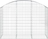 thumbnail of vidaXL Gabione mit Hochbogen 150x50x100/120 cm Verzinktes Eisen