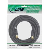 thumbnail of InLine® Antennenkabel Premium, 2x geschirmt, mit Filter, >85dB, schwarz, 5m