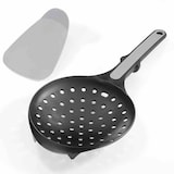 thumbnail of GEFU   Spätzlelöffel mit Schaber schwarz/grau