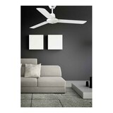 thumbnail of Deckenventilator Eco Indus Weiß 120 cm mit Wandschalter 120