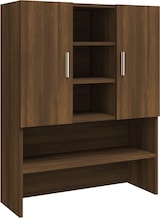 thumbnail of vidaXL Waschmaschinenschrank Braun Eichen-Optik 70,5x25,5x90 cm