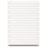 thumbnail of Helloshop26 - Hochbeet für Pflanzen und Blumen Terrasse Garten 50 x 50 x 72 cm massives Kiefernholz weiß 02_0037677