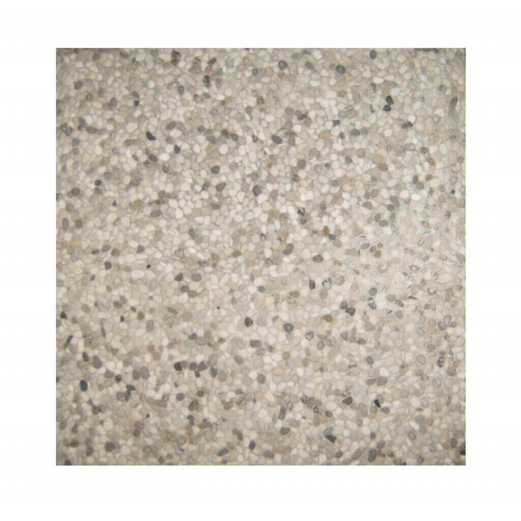 Base piastrella quadra in cemento per ombrelloni con base a crociera - 50x50 cm
