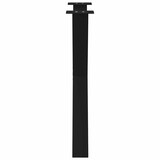 thumbnail of vidaXL Esstischbeine X-Form 3 Stk. Schwarz 80x(72-73) cm Stahl
