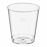 thumbnail of 100x Einweg-Schnapsglas 2cl PS mit Eichstrich transparent glasklar