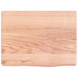 thumbnail of vidaXL Wastafelblad 40x30x(2-4) cm behandeld massief hout lichtbruin