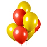 thumbnail of Spanien Party Deko Set 24 tlg. Partyset Partydeko rot gelb