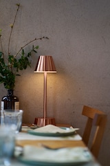 thumbnail of 1 Duni LED Lampe kabellos Zelda rose gold, 208758 inklusive Ladestation