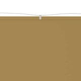 thumbnail of vidaXL Senkrechtmarkise Beige 140x1000 cm Oxford-Gewebe