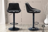 thumbnail of CHEFGASTRO Barhocker CAPE VERDE Kunstleder Schwarz HxBxT 83x46x49cm Kunstleder Schwarz Barstuhl