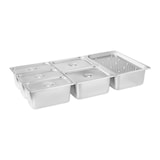 thumbnail of Helloshop26 - Bain-marie 1700 watt - 6 GN-pannen - met vleescompartiment 14_0000561
