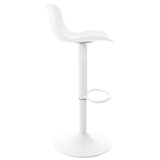 thumbnail of Set van 4 barkrukken Almada Kunststof wit