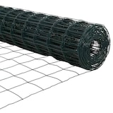 thumbnail of vidaXL Zaun mit Pfosten Grün 1 x 25 m Stahl