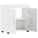 thumbnail of vidaXL Badkamer wastafelkast met opslag Hoogglans wit 60 x 34 x 63 cm