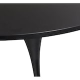 thumbnail of METRO Professional Mesa bistro, acero, Ø 70 x 72 cm, tablero de laminado de alta presión, negro