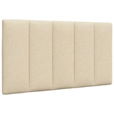 thumbnail of vidaXL Kopfteil-Kissen "Hanko" Creme 80 cm Stoff