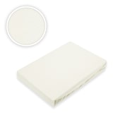thumbnail of Topper Jersey Spannbettlaken  200x220 cm  Naturweiss
