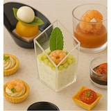 thumbnail of MONOUSO - Diamant-Probierbecher PS Transparent 48ml 3,1x4,3x7,8cm (20 Stück)