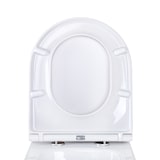thumbnail of WC Sitz Absenkautomatik Softclose Dünn Toilettensitz Deckel Easy-Click Weiß