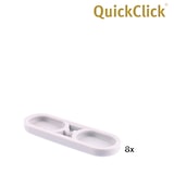 thumbnail of WAGNER QuickClick® Stuhlgleiter Kunststoffgleiter TANDEM HYPER - 8er-Set Ersatzgleiter Ø 39 x 12 mm, DE Ware - 15791900