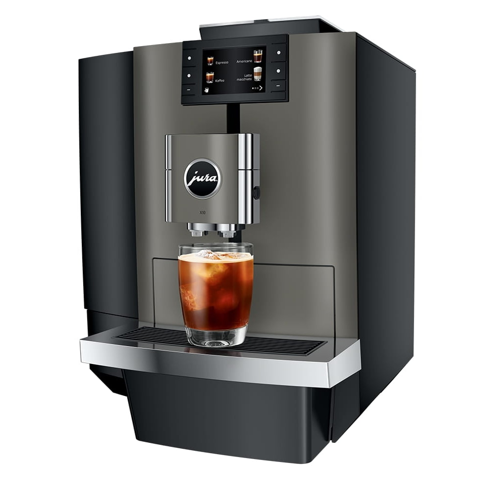 Jura - Cafetera X10 Dark Inox