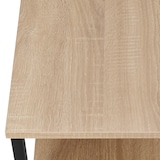 thumbnail of tectake Mesa de cabeceira Tullamore 49,5x30x61,5cm  Madeira Industrial Clara, Carvalho Sonoma