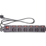 thumbnail of Renkforce RF-3313344 Überspannungsschutz-Steckdosenleiste Schwarz Schutzkontakt 1 St.