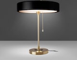 thumbnail of Angel Cerdá  Schwarz-goldene Tischleuchte 8061C