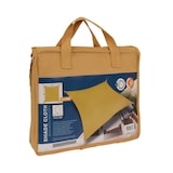 thumbnail of WellHome - 3x3m Outdoor-Stoffmarkise in Ockergelb Pantone 16-0945TPG, Metallhaken und Tragetasche inklusive