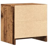 thumbnail of Tables de chevet 2 pcs vieux bois 40x30x40 cm bois d'ingénierie – Modèle Granit Bois