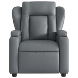 thumbnail of vidaXL Massagesessel Relaxsessel Grau Kunstleder