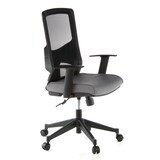 thumbnail of Bürostuhl / Chefsessel LAVITA Netzstoff schwarz / grau hjh OFFICE