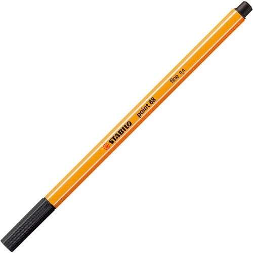 STABILO stylo-feutre pointe fine point 88 noir