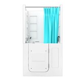 thumbnail of Seniorendusche und Sitzwanne Kombination Wanne mit Tür S08D-TH-A-R 68x110x205cm