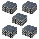 thumbnail of Lot de 40 dalles clipsables en pierre noir